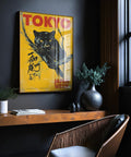 Bold black panther art for trendy apartments and offices.