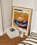 Trendy coffee shop wall art for modern spaces.