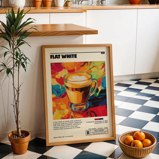 unique coffee shop wall art with coffee lovers design