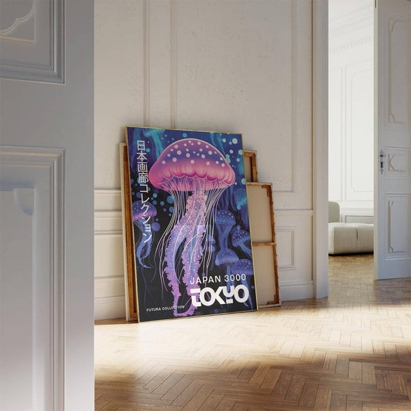 Under the sea decor print for modern interiors with cultural depth