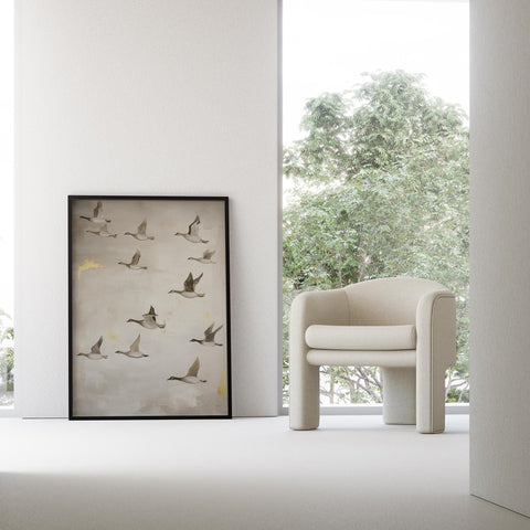 Japanese-inspired minimalist wall decor