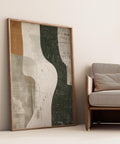 Abstract Japanese Wabi Sabi wall art