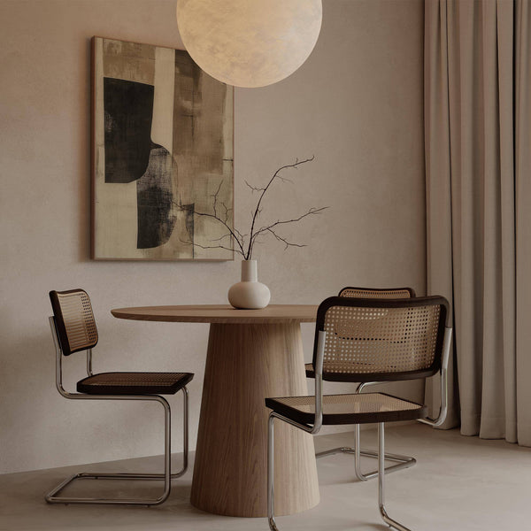 Beige and ivory cream wall art suited for boho-inspired interiors

