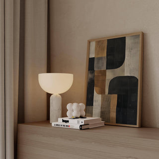 Modern abstract art pictures for living room wall capturing calm sophistication