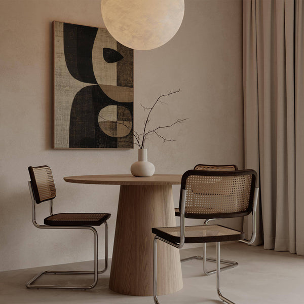 Earthy tones wall art ideal for bedroom, office, or living room decor