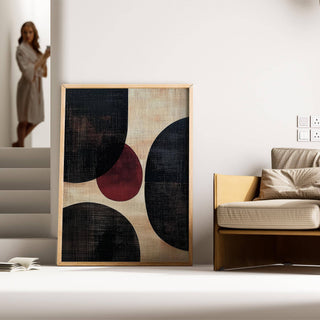 Gallery-style wall art abstract print perfect for contemporary interiors.