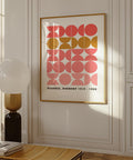 MCM wall art geometric Bauhaus print