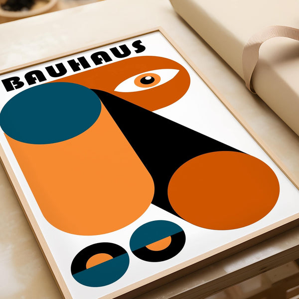 Unique fun colorful print for modern and eclectic interiors