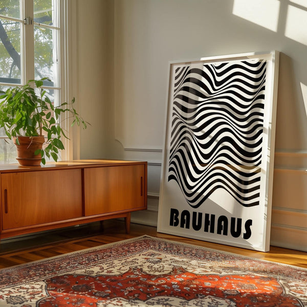 Large format graphic art print for bold creative spaces