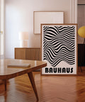 Minimalist Bauhaus modern art prints for living room decor