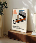 Modernist architecture art print for interiors