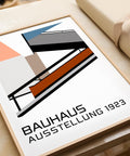 Bauhaus movement-inspired modern wall print