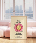 Cute flower decor with inspirational message