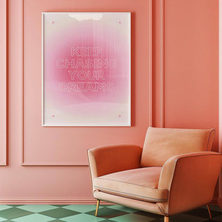 Large teenage girl gifts print for statement wall decor