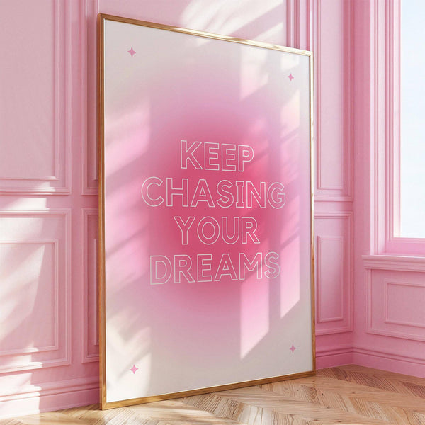 High-quality teenage girl gifts print with motivational quote