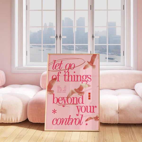 Elegant wall art from posters with inspirational sayings collection