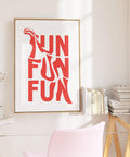 Bold fun wall decor for kids’ room