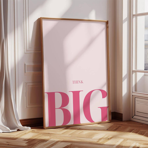 Elegant message wall art featured in encouraging posters for students