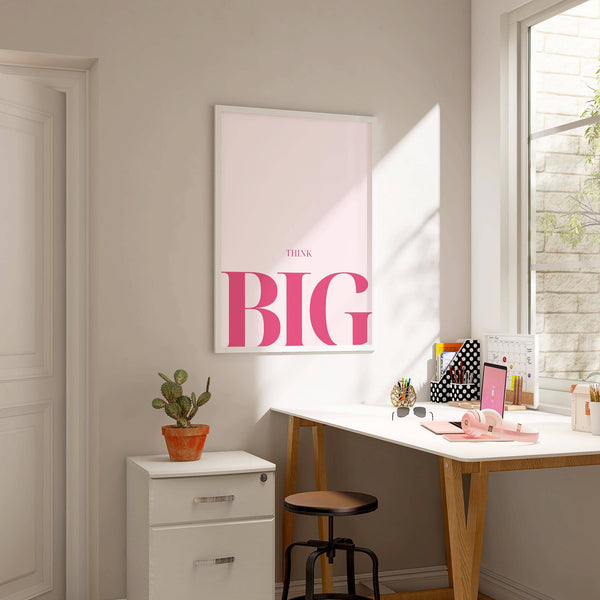 Clean and modern text design for encouraging posters for students