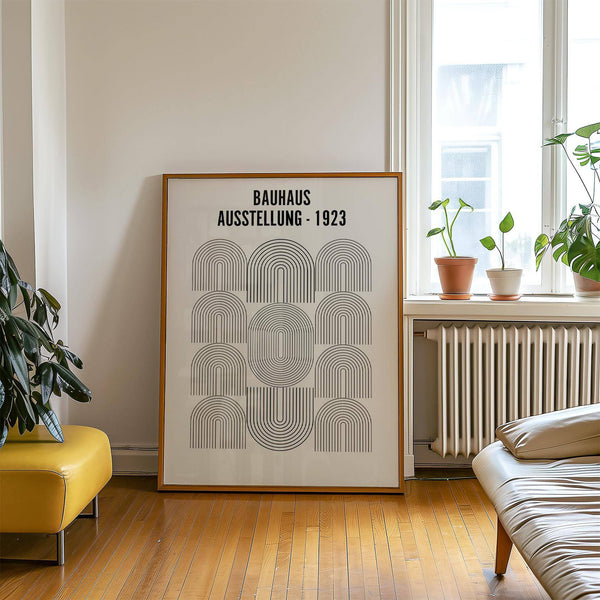 Modern Bauhaus Minimalism Art for home decor
