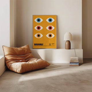Bauhaus eye poster perfect for artistic home styling