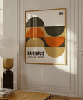 Modern Bauhaus wall art for living rooms