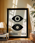 Monochrome eye art print perfect for office or studio