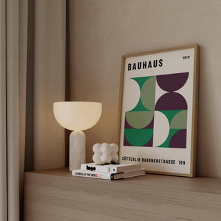 Large mid century modern art print for statement walls