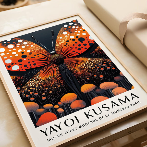 Artistic abstract butterfly art for sophisticated bedroom decor