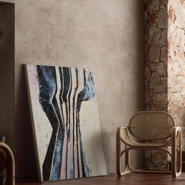 High-quality print from expressive and modern wabi sabi art series