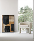 Large Wabi Sabi-inspired wall art for modern spaces