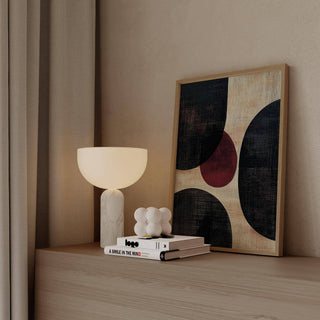 Minimalist wall art abstract with bold color contrast for office walls