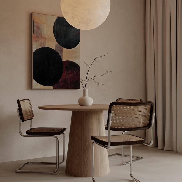 Modern abstract neutral art for sophisticated home styling