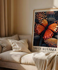 Contemporary butterfly-inspired wall decor