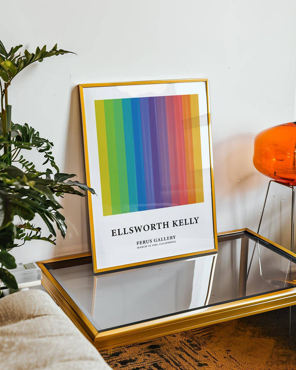 Large colorful gallery wall art for statement decor