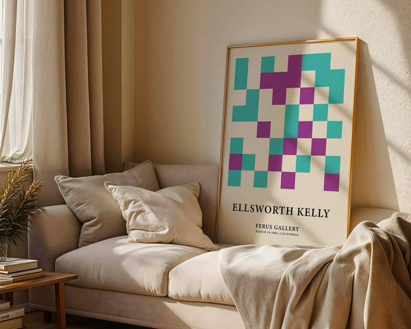 Ellsworth Kelly pictures poster for living rooms and offices
