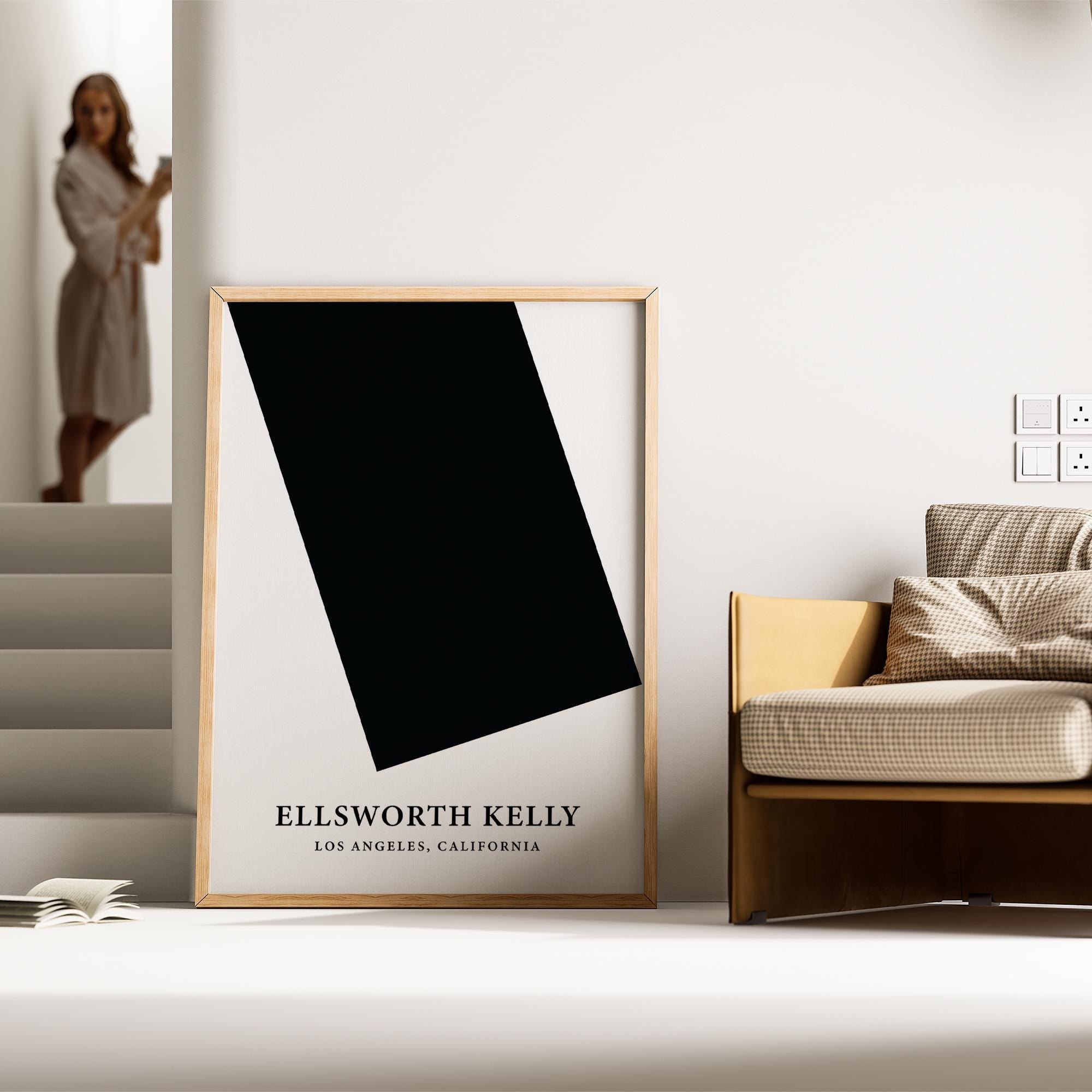 Ellsworth Kelly Modern Minimalist Poster