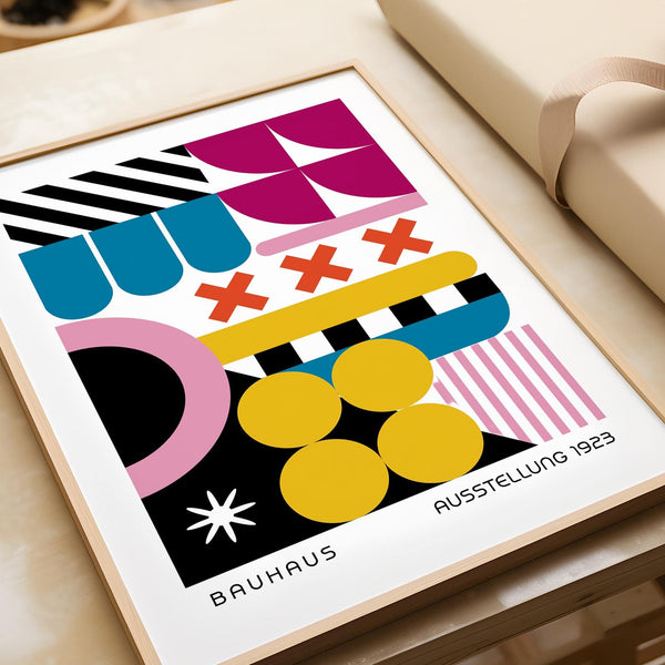 Unique colorful prints with expressive and dynamic compositions