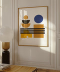 Mid Century Interior Design Bauhaus wall art