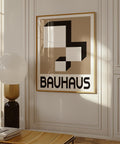 Timeless Bauhaus-inspired wall art print