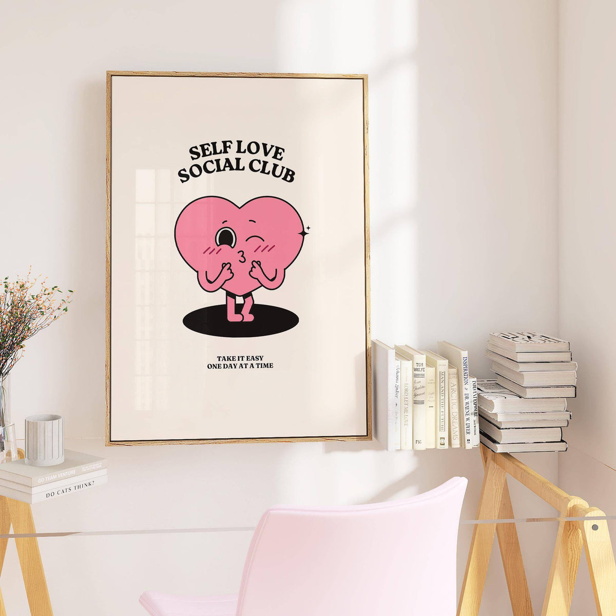 High-quality matte print featured in inspirational quotes wall decor
