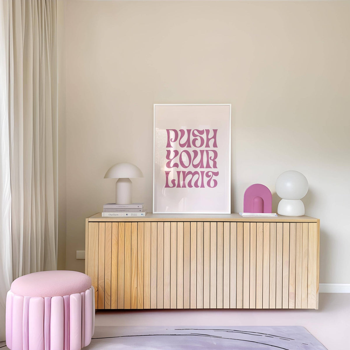 Motivational office decor showcasing quote motivational posters