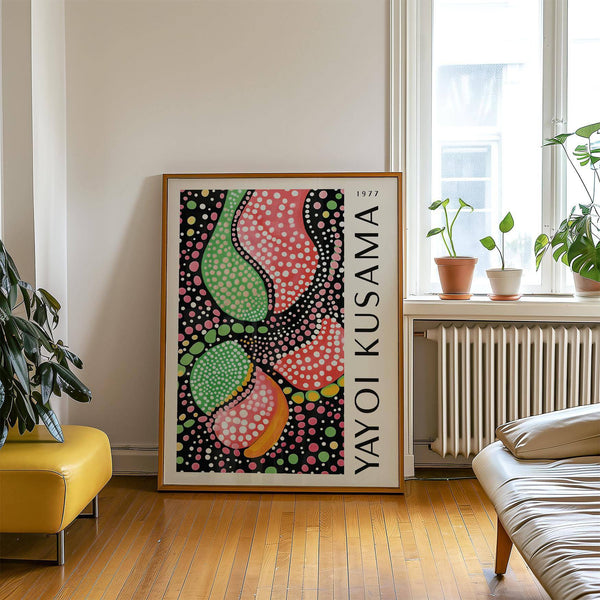 Abstract shapes wall art print ideal for living room wall art prints