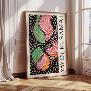 Abstract shapes wall art print perfect for posters for the living room