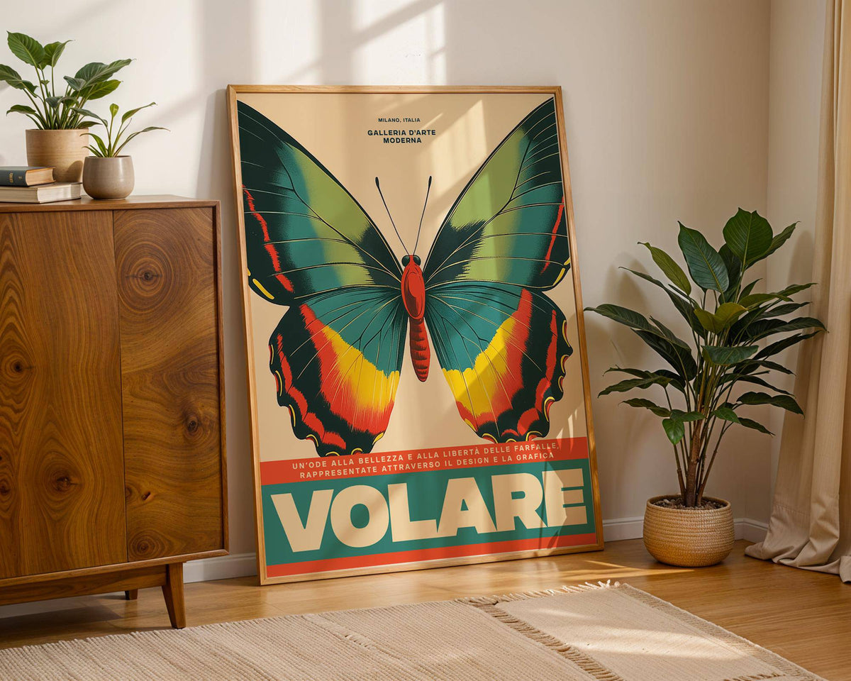 Statement large butterfly wall art for eclectic decor styles