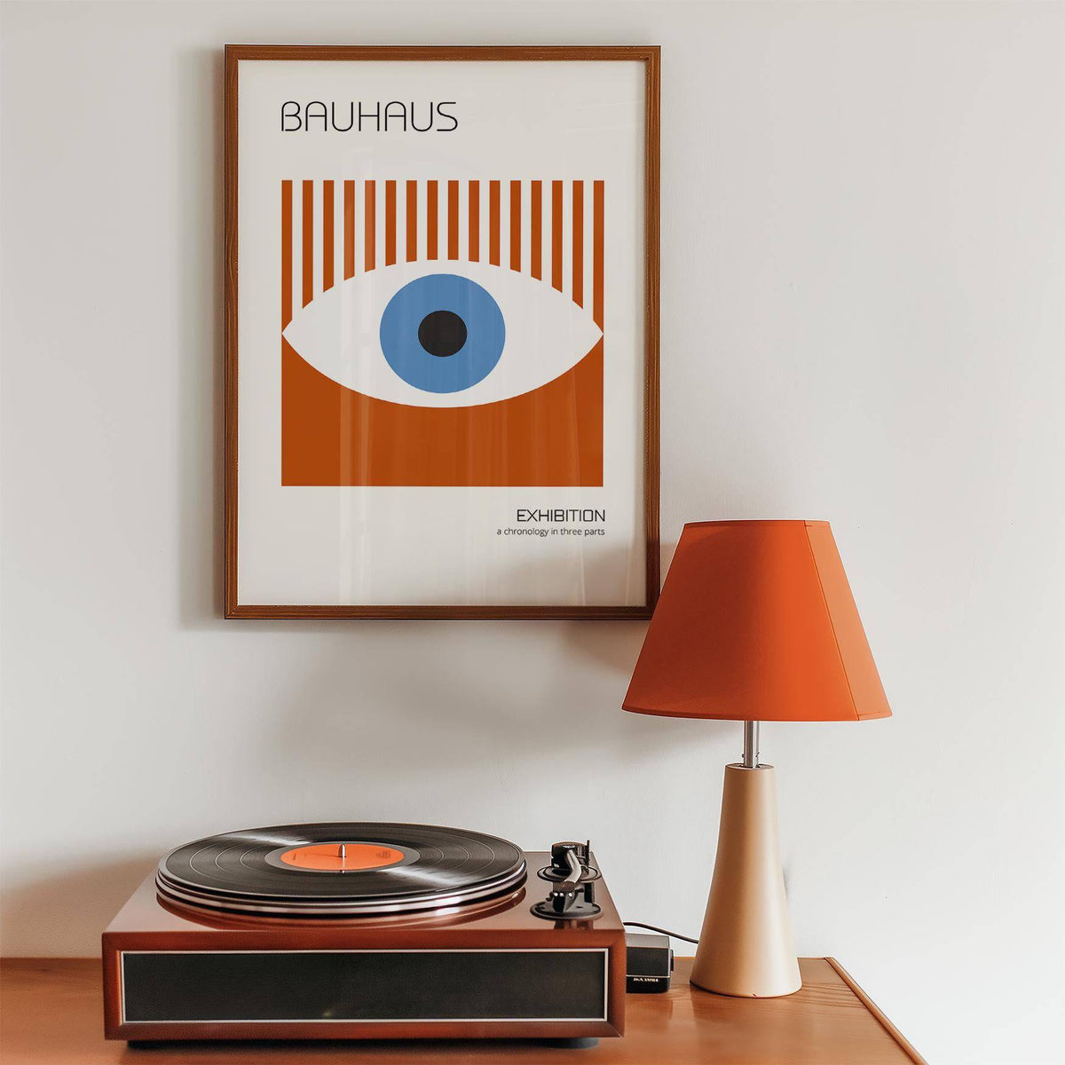 Large Bauhaus posters print for statement decor