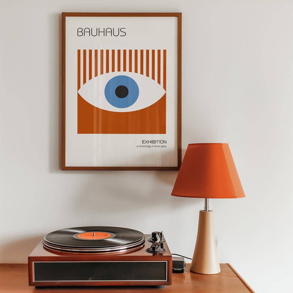 Large Bauhaus posters print for statement decor