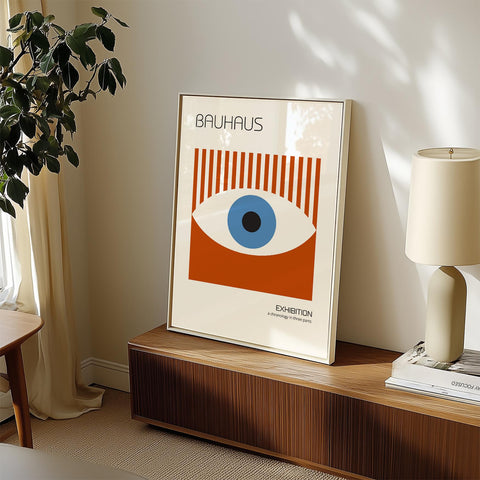 Eye-catching minimalist poster