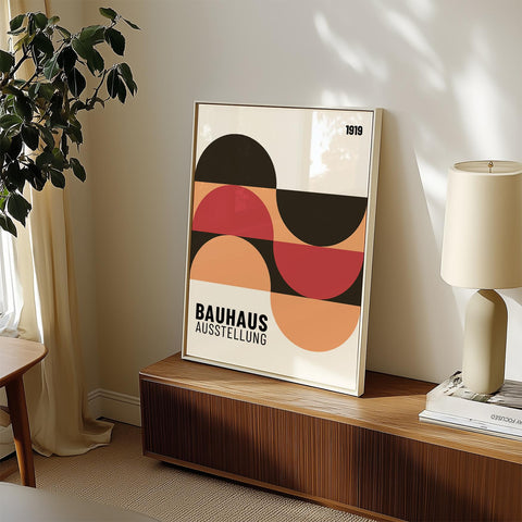 Bauhaus exhibition wall art