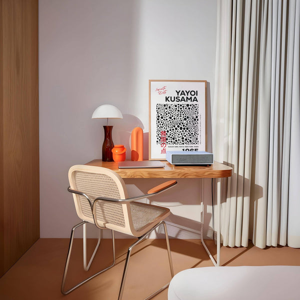 Infinite pattern black and white polka dots art perfect for art lovers